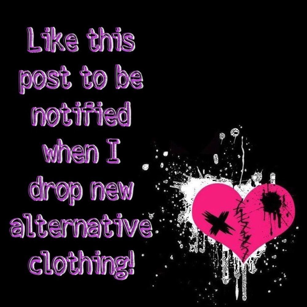 Emo/alternative/punk/goth/edgy   